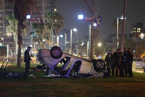 Un italiano muerto y siete turistas heridos en un atropello múltiple en Tel Aviv