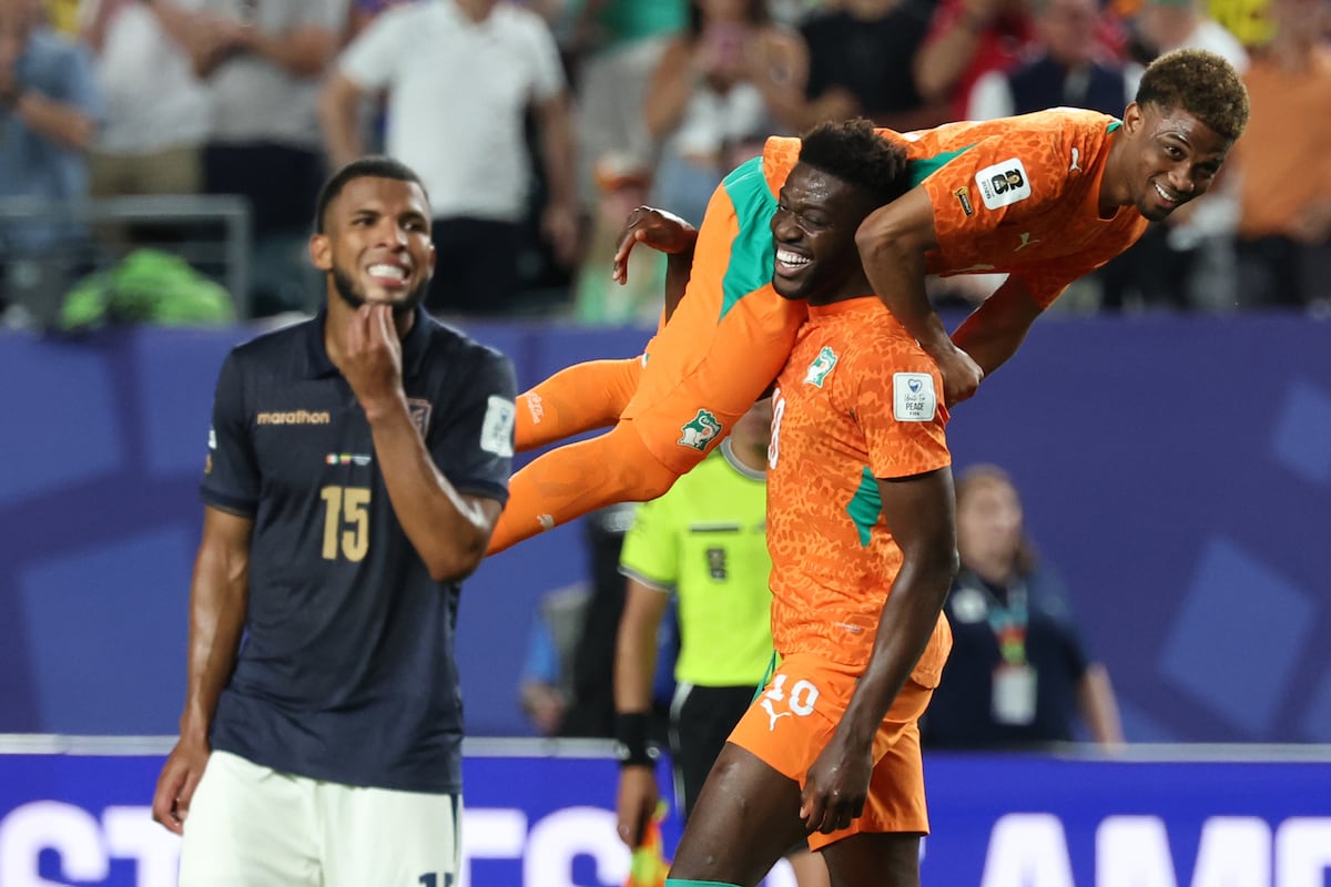 Costa de Marfil golpea a Ecuador con un gol agónico en el Mundial