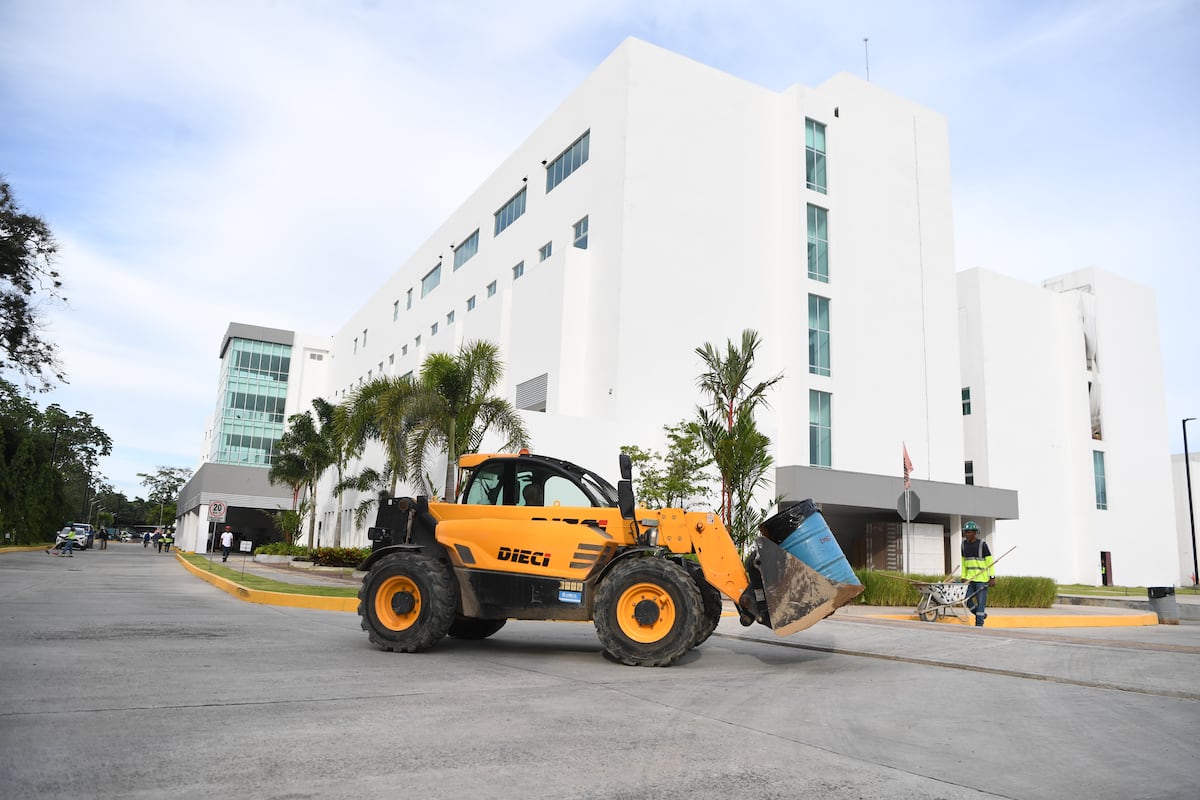 Hospital Manuel Amador Guerrero de Colón refleja un 90% de avance y será entregado en abril de 2025