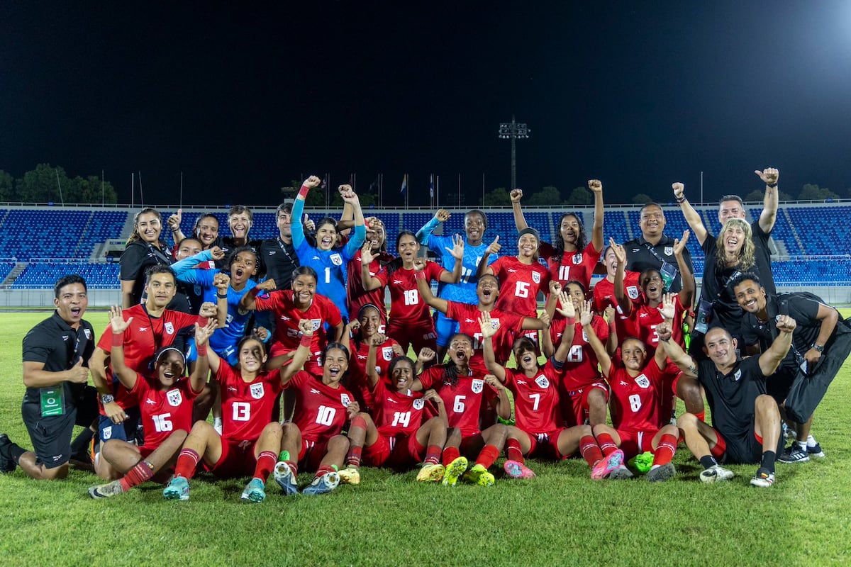 Panamá Sub-20 Femenina clasifica invicta al Campeonato Concacaf 2025 tras empate ante Dominicana