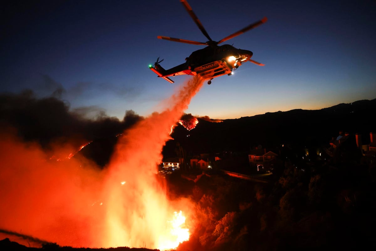 Quinto incendio forestal en California deja dos muertos