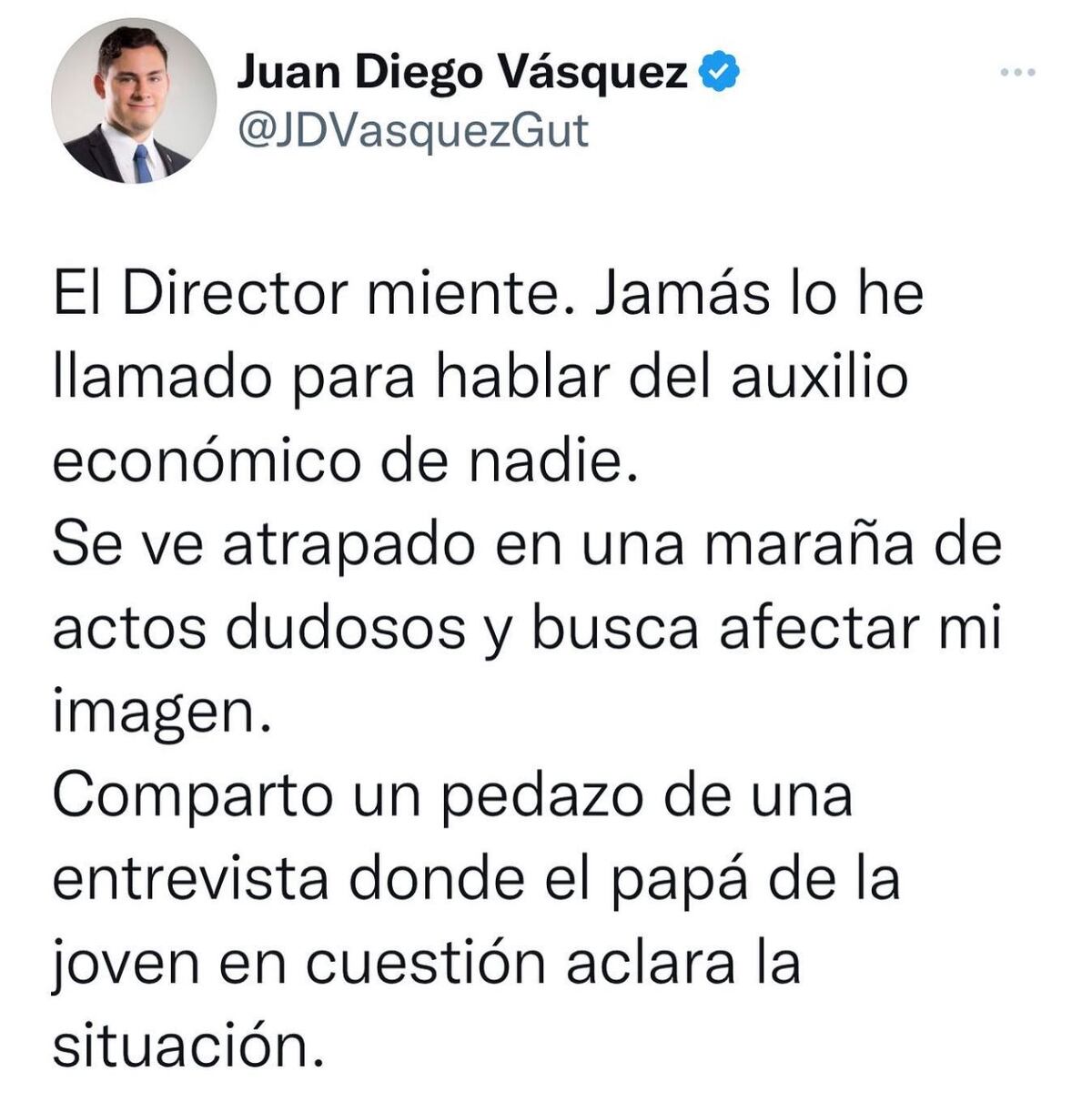 ¿A quién le creemos ? Dame que te doy entre Juan Diego Vásquez y Nando Meneses por los auxilios económicos del Ifarhu