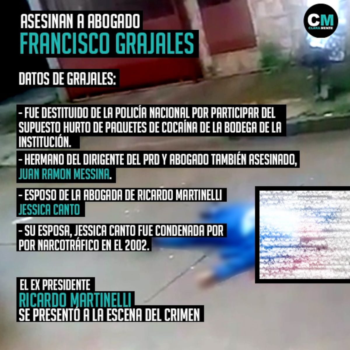 Cuestionan presencia de Ricardo Martinelli en escena del crimen en Las Acacias. Expresidente aclara. Video