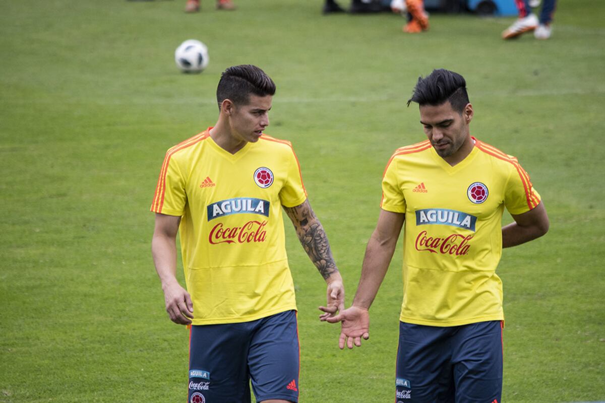 James y Falcao no hacen falta en Colombia para esta gira europea