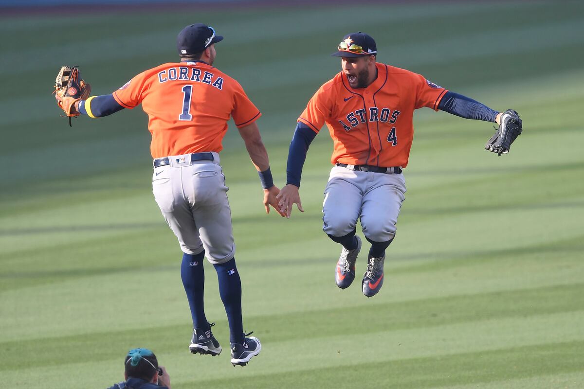 Astros le meten una ‘leñera’ a los Atléticos en el primero de la serie