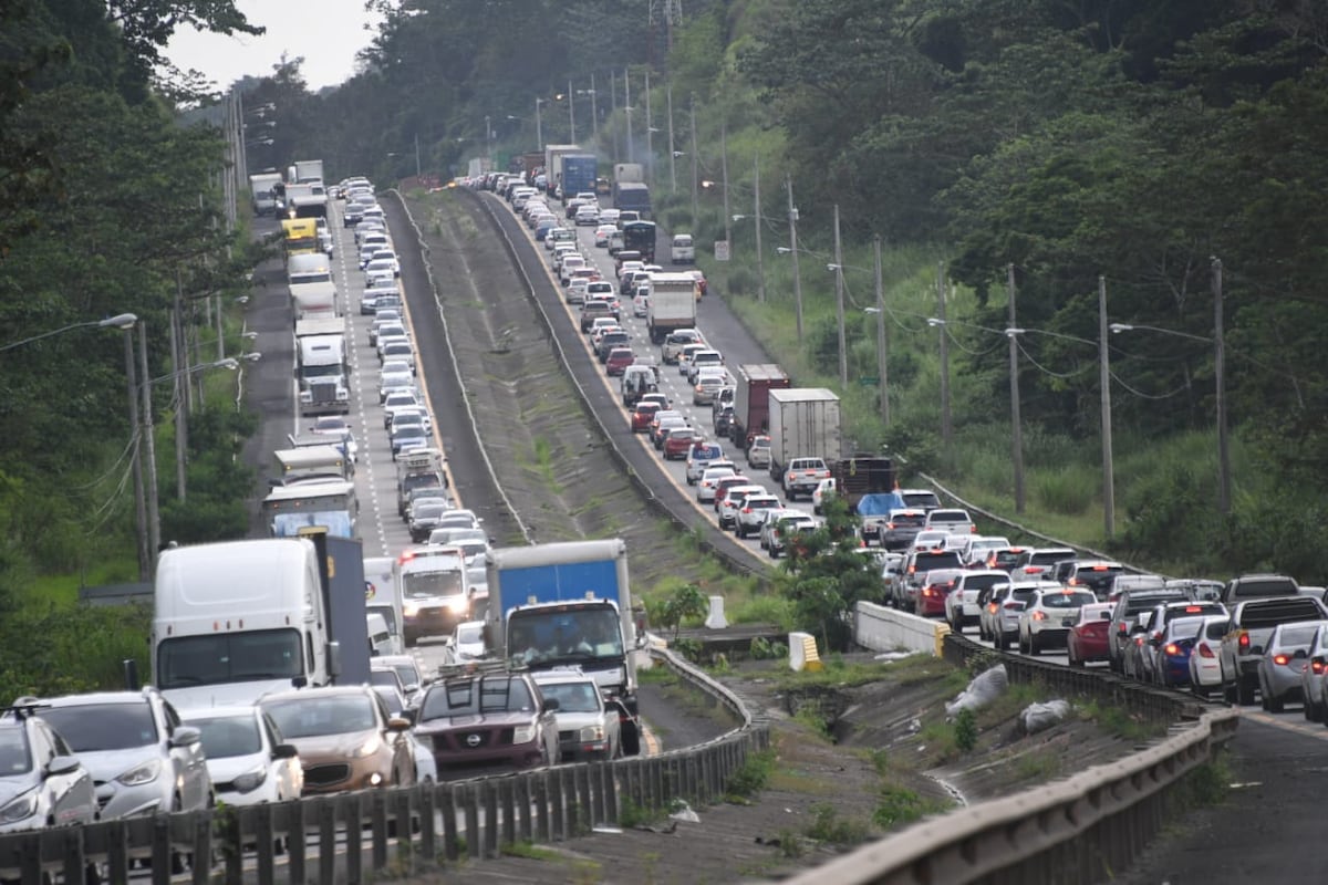 Conductores desesperados. MOP indica cuándo podrían terminar los trabajos en Arraiján