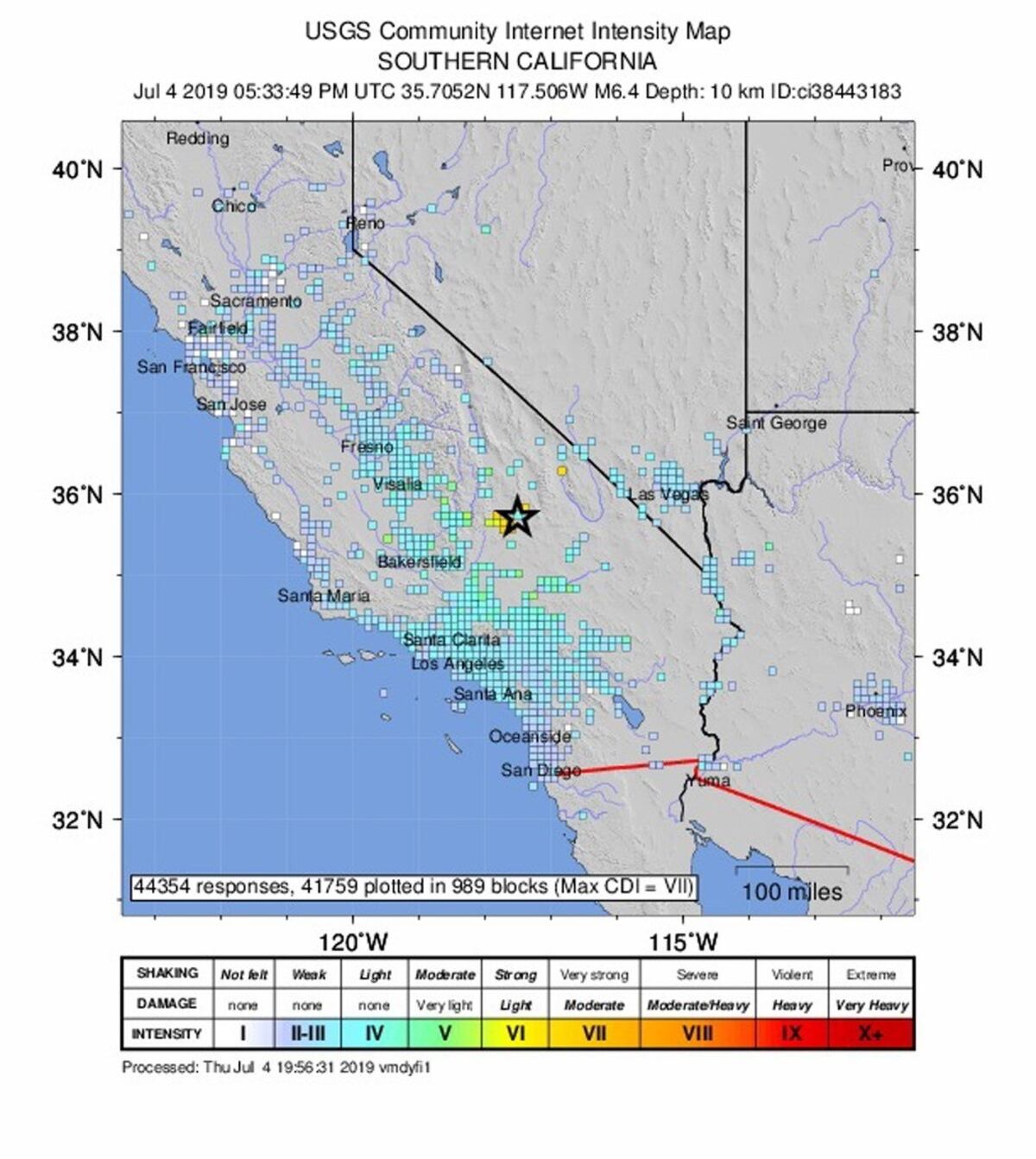 Terremoto estremece California | Videos