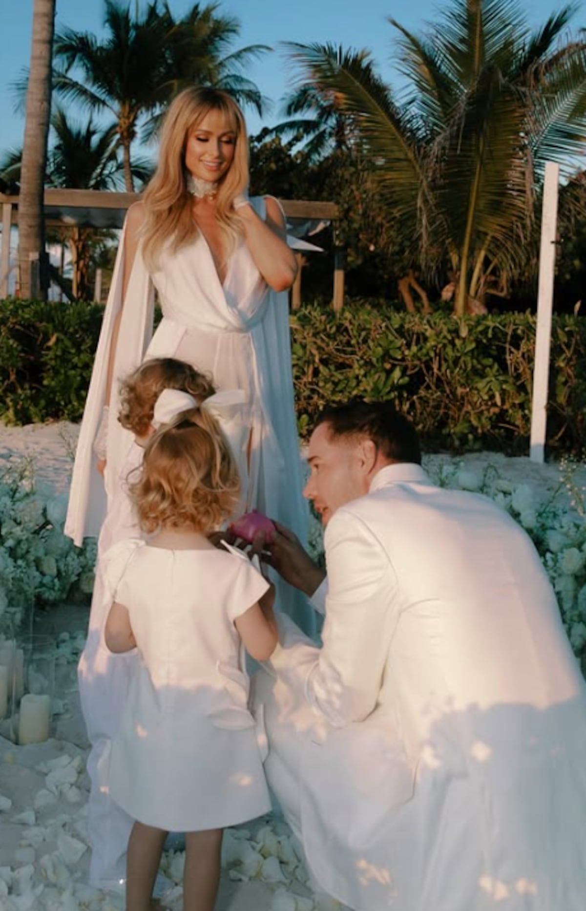 Paris Hilton y Carter Reum celebran otra boda tras 5 años de matrimonio
