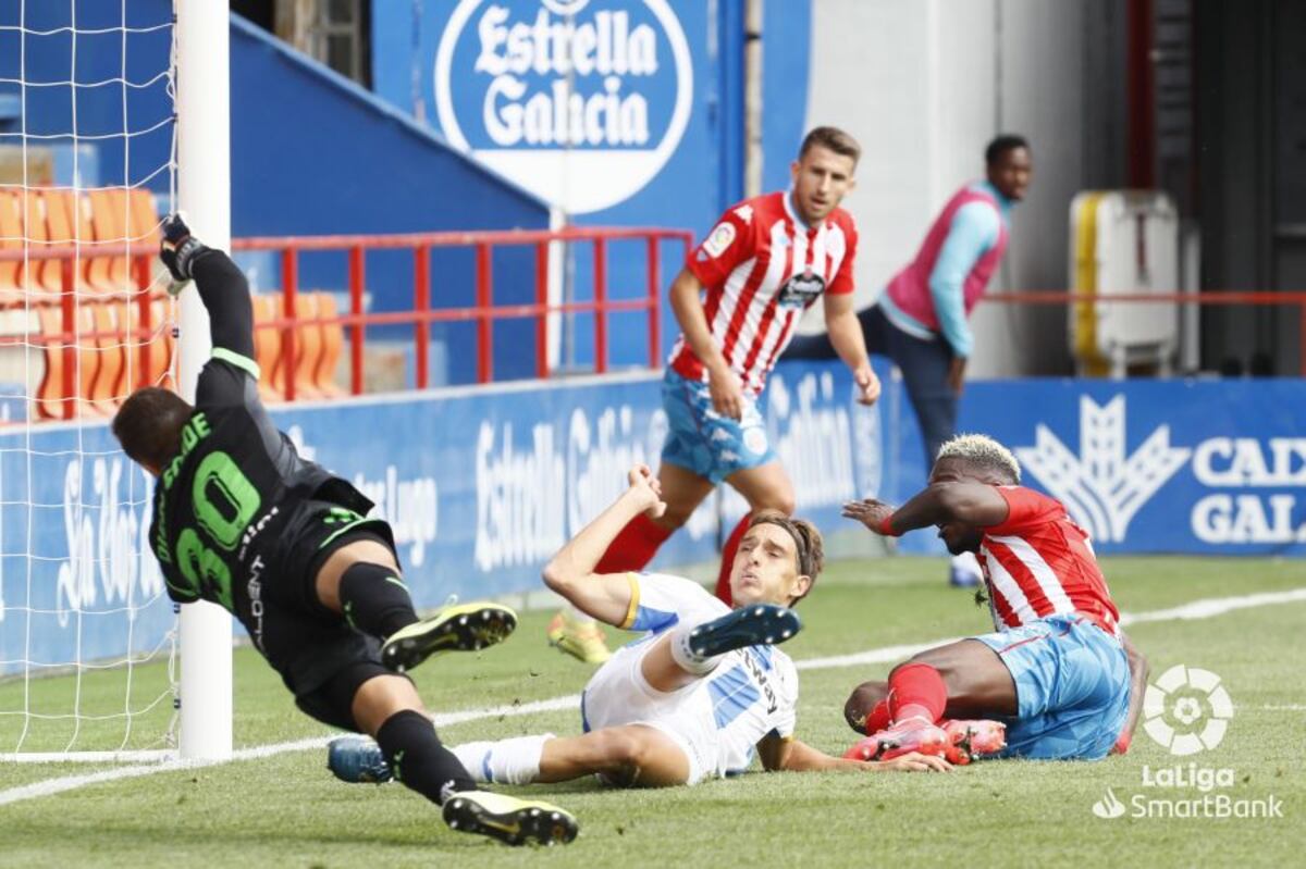 Gol y remontada. Puma Rodríguez, figura en el triunfo del Lugo sobre Leganés