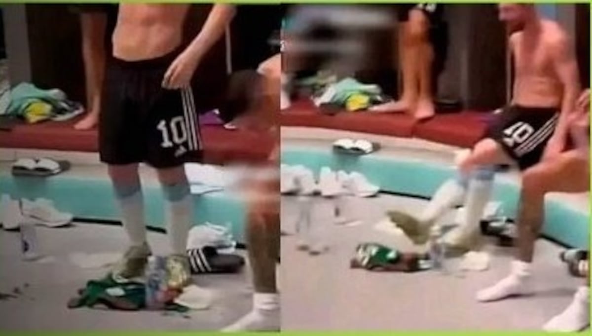 Se formó. ‘Órale’. Canelo se emberraca con Messi, lo amenaza y manda a callar a comentarista. Video