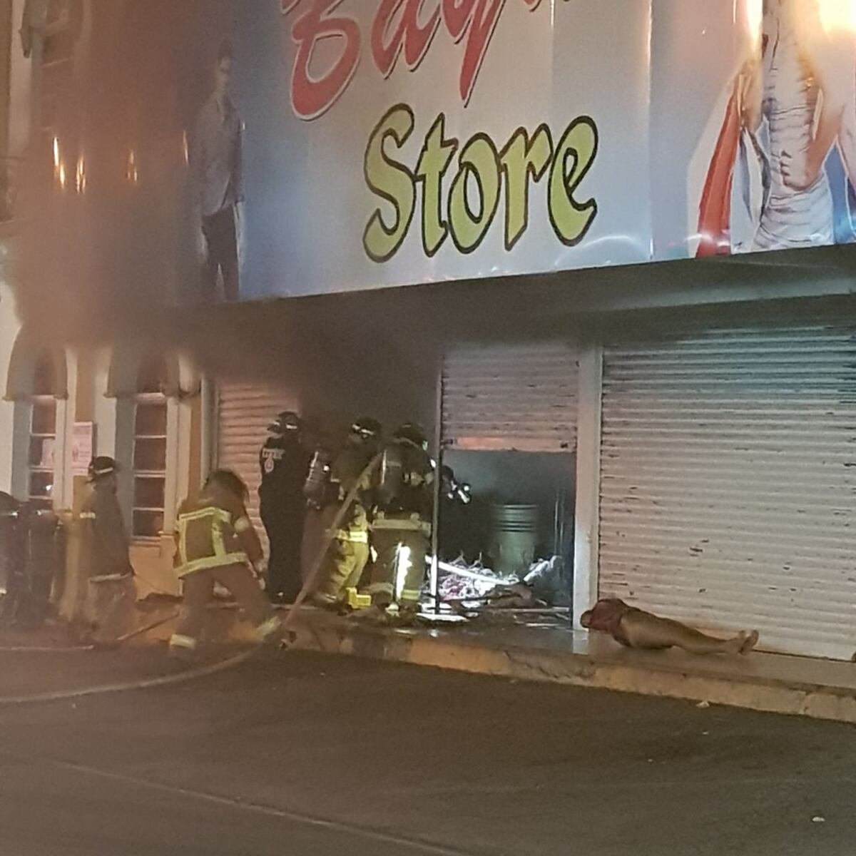 Almacén en Aguadulce se incendió la noche de este sábado