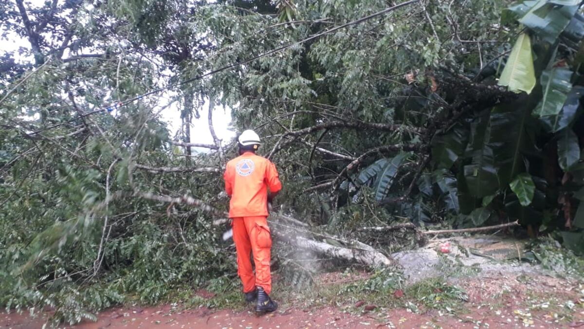 Centro de Operaciones de Emergencia emite aviso de prevención por lluvias  y tormentas