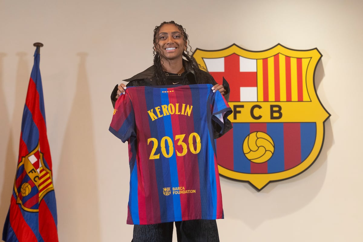 Kerolin rompe récord con su fichaje al Barcelona