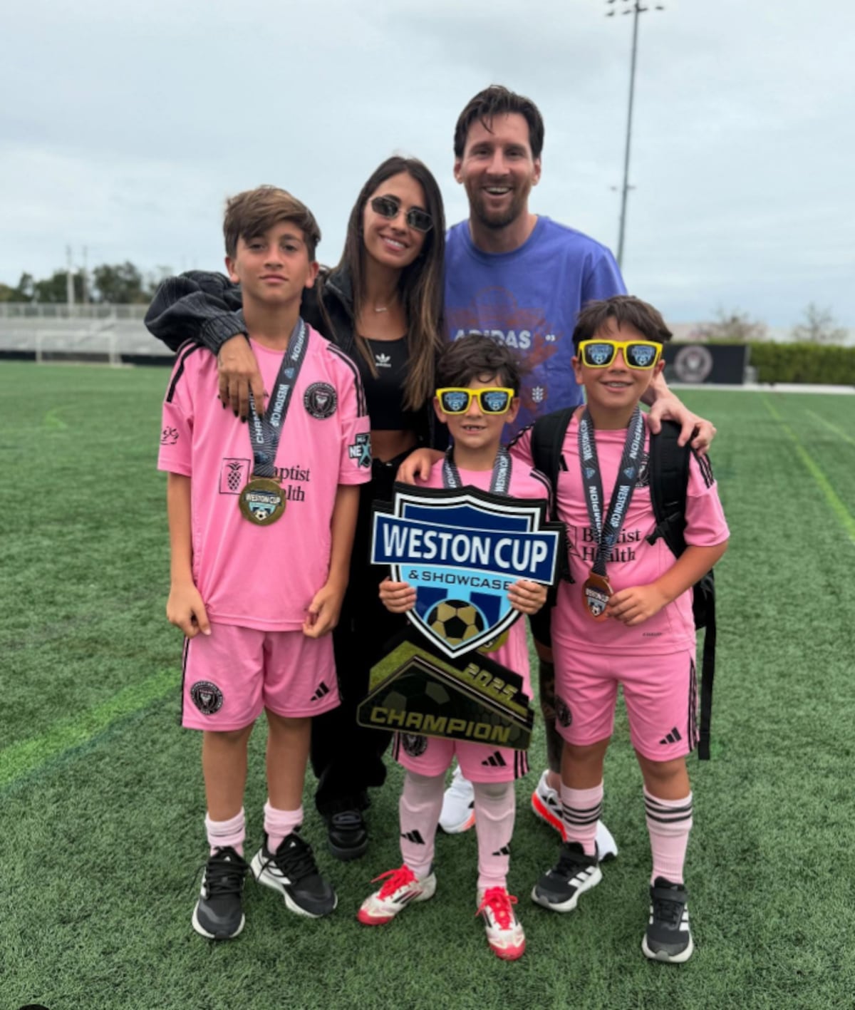 La dinastía Messi brilla en Inter Miami: ¡Los hijos de Lionel Messi conquistan títulos con Inter Miami!