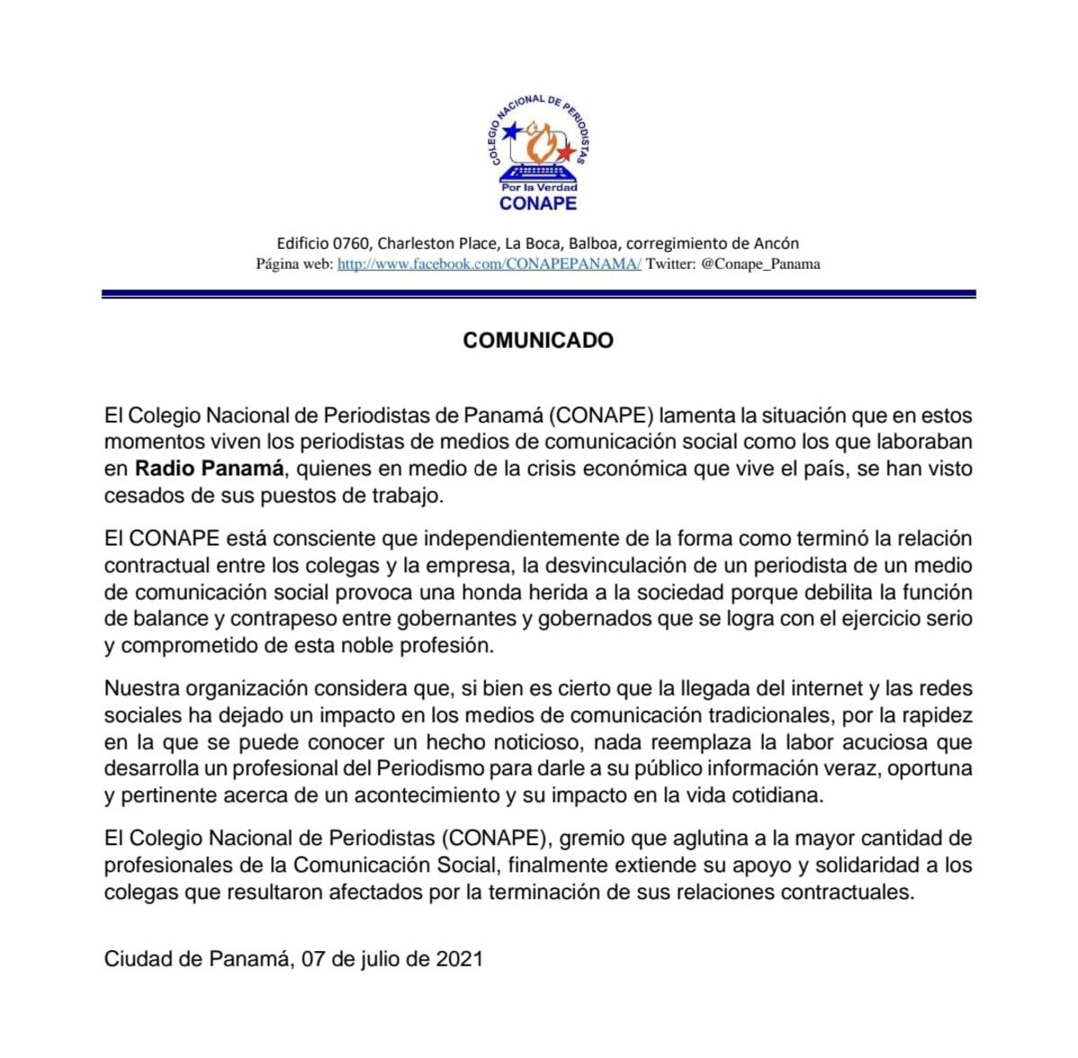 ‘No me voy a dejar conguear’. Sacan a Edwin Cabrera de Radio Panamá. El Prof. no se queda callado. Video