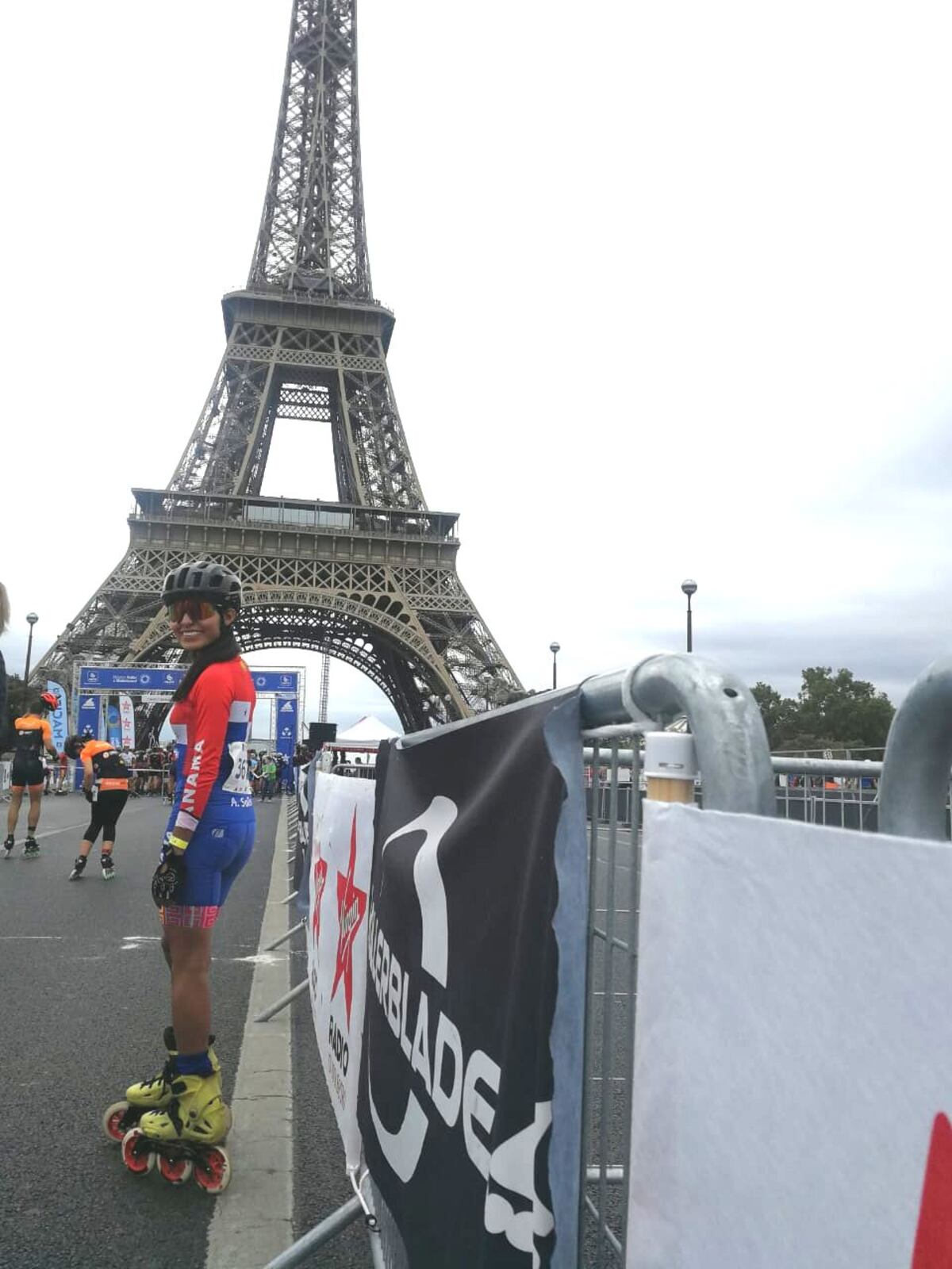 Patinadora guna queda en sexto puesto en París