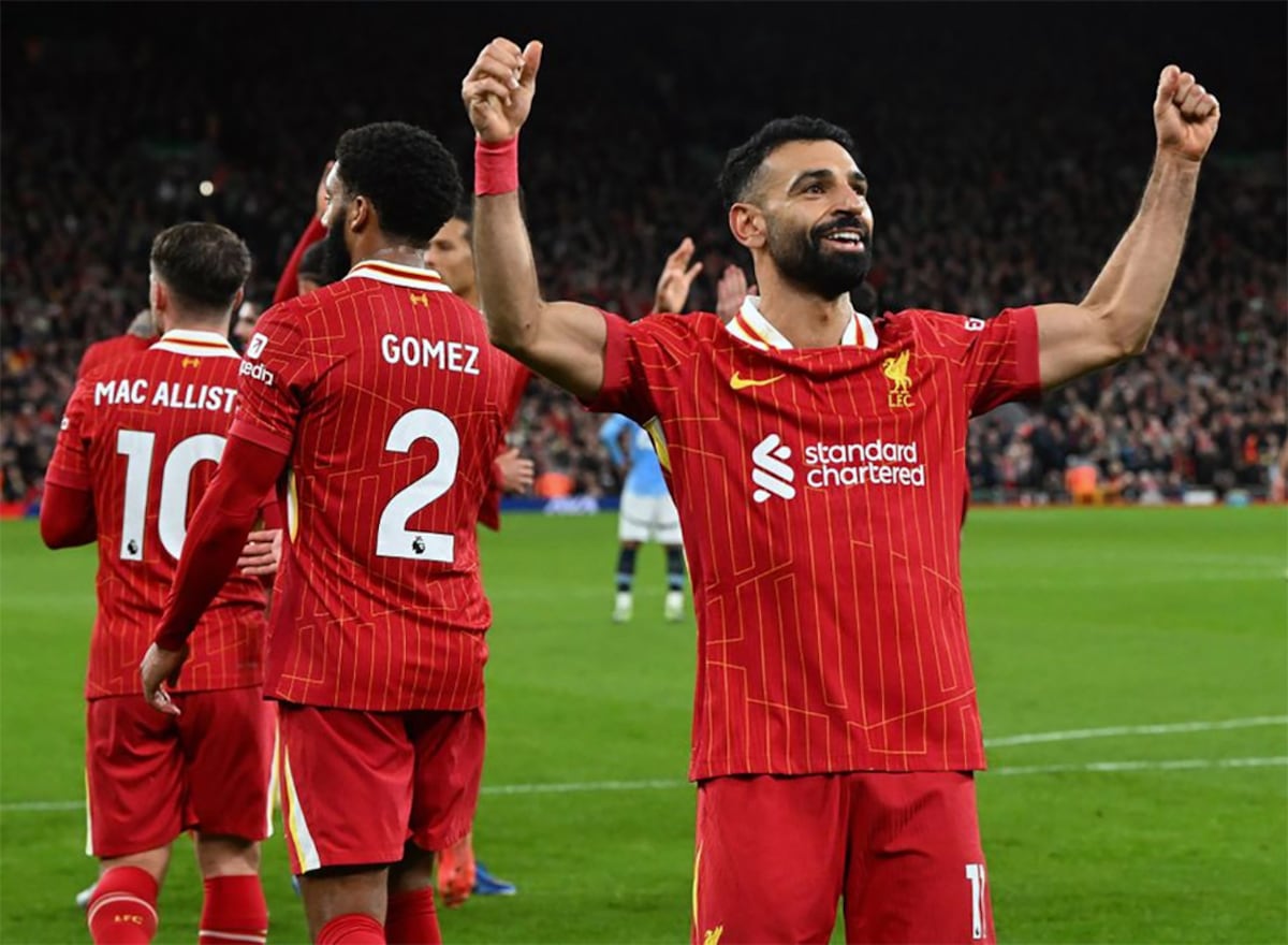 Liverpool aplasta al Manchester City y se afianza como líder de la Premier League