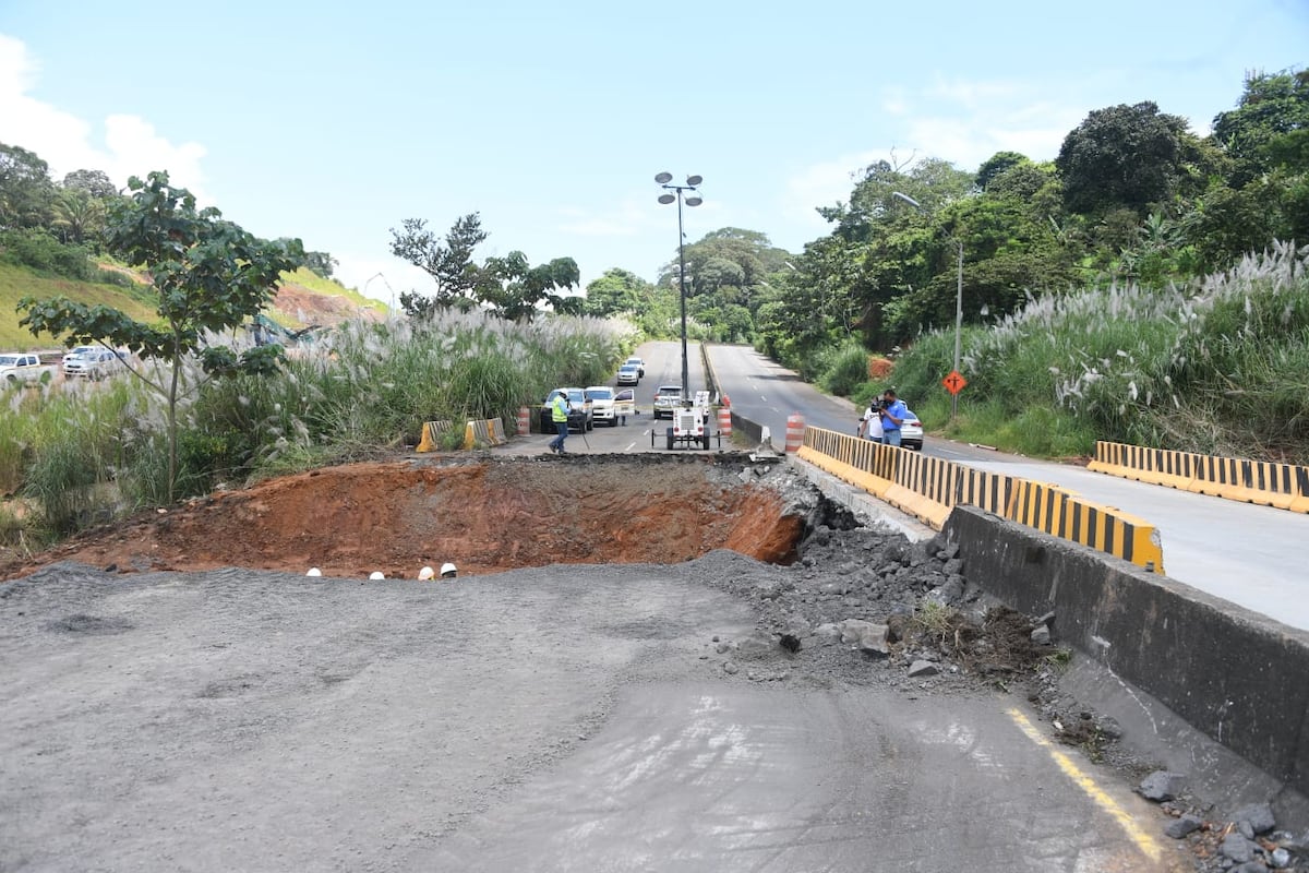 Trabajos de reparación en Loma Cová podrían estar listos para este sábado. Fotos