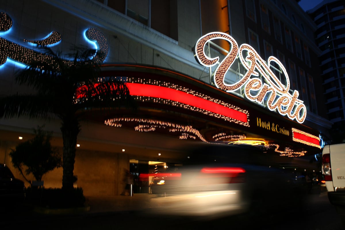 Hurto y vandalismo en el abandonado Veneto Hotel & Casino