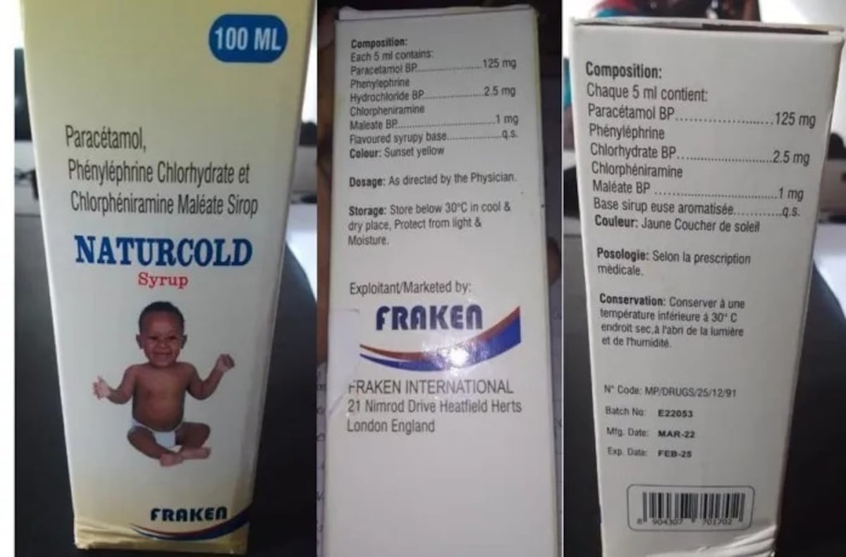 Advierten sobre el jarabe Naturcold para niños