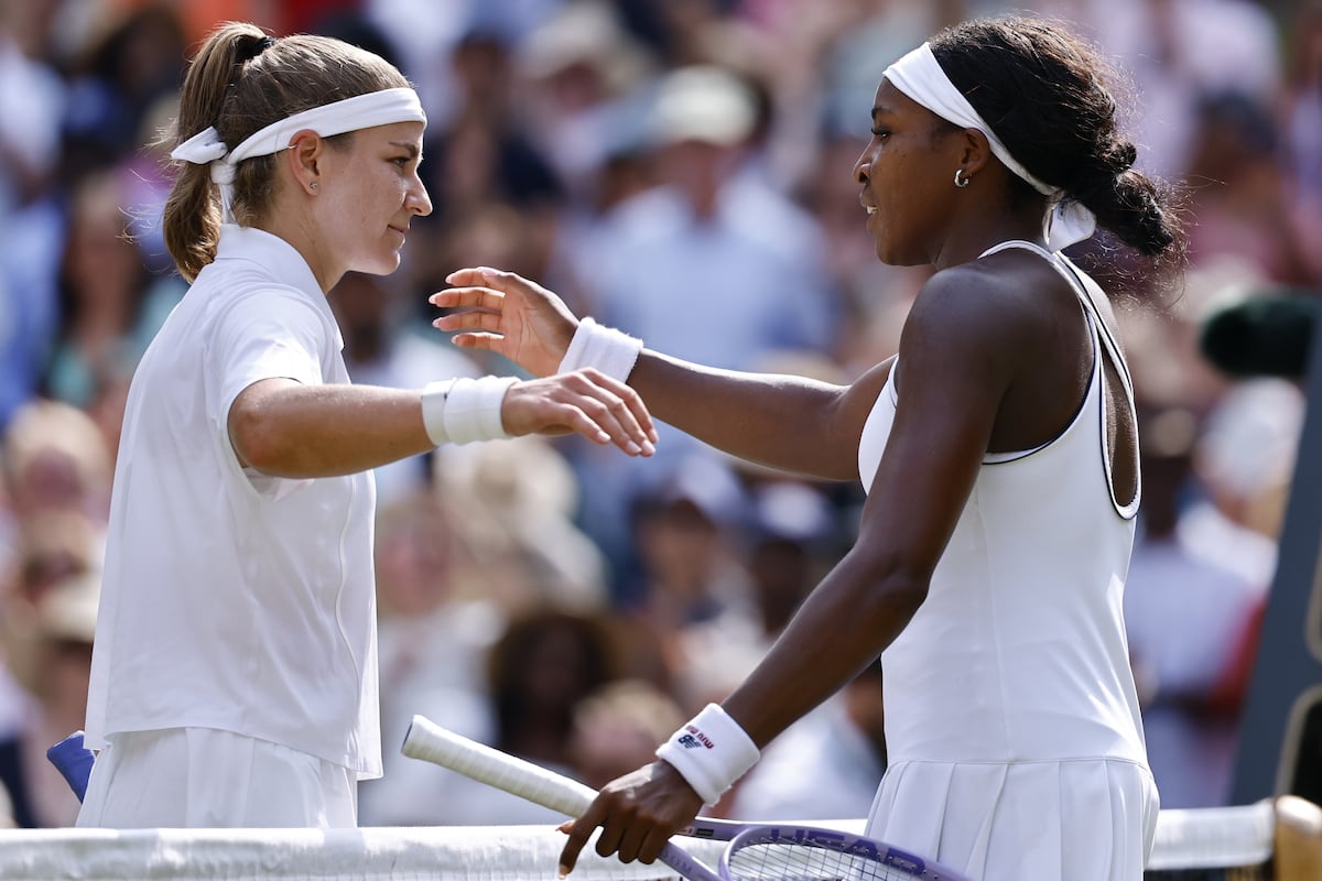 Muchova elimina a Coco Gauff y jugará su primera final en Wimbledon