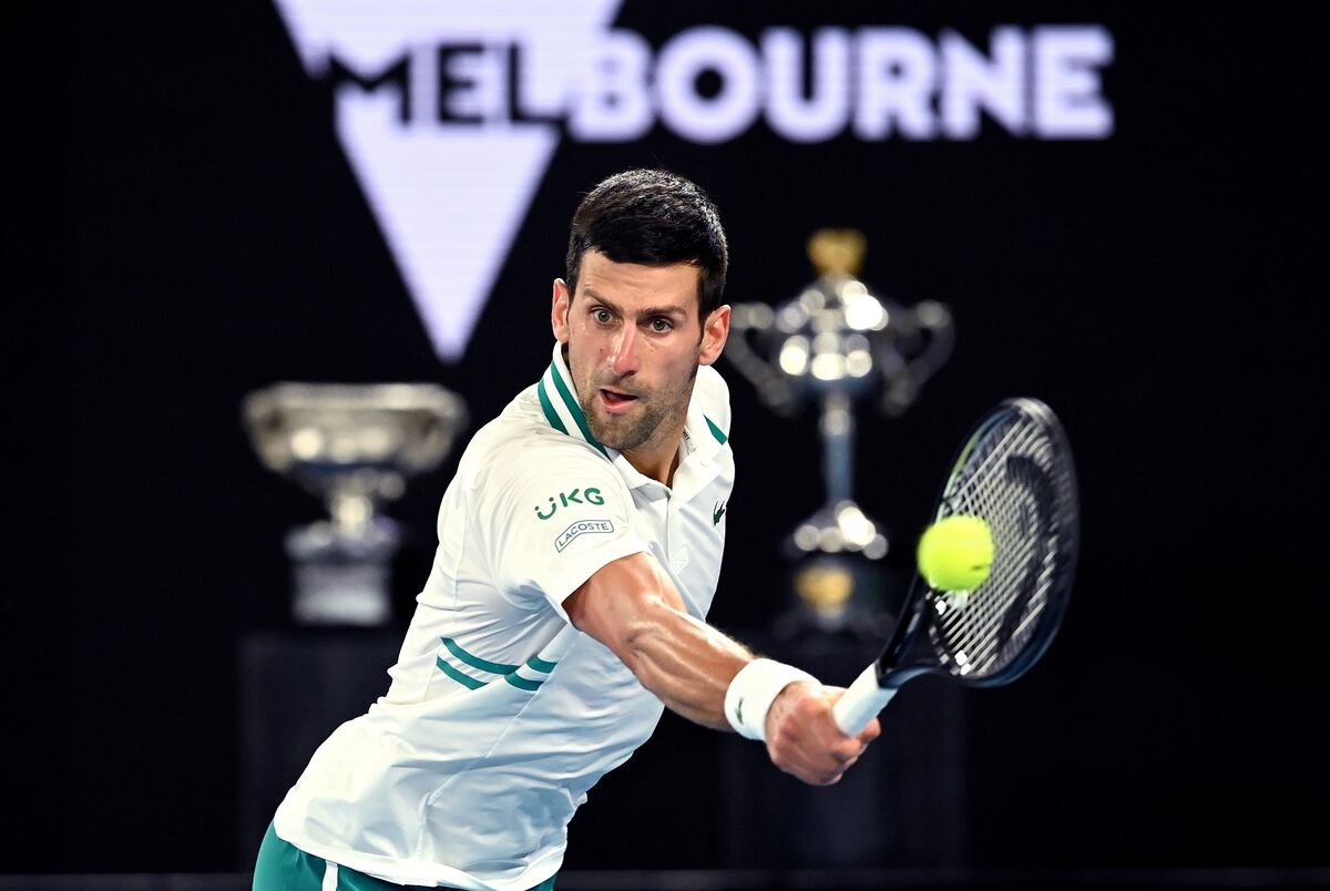 Djokovic asegura que pese a estar en la final, no es el favorito a ganar en Australia