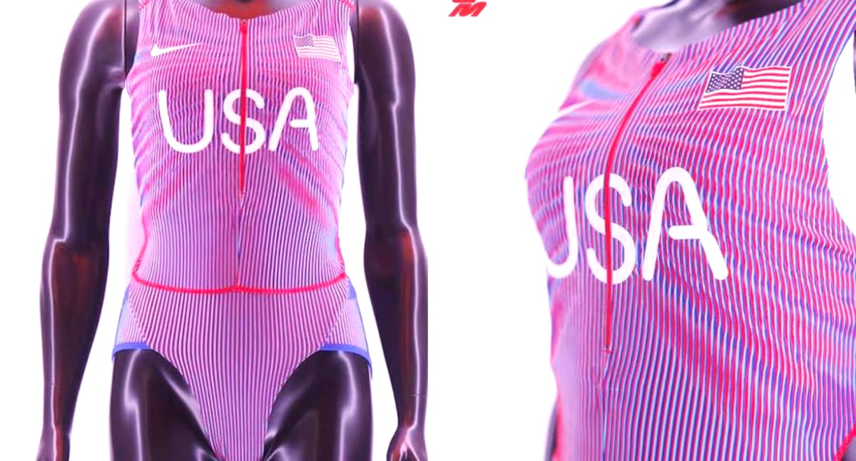 Polémica en Estados Unidos con el nuevo uniforme de atletismo femenino