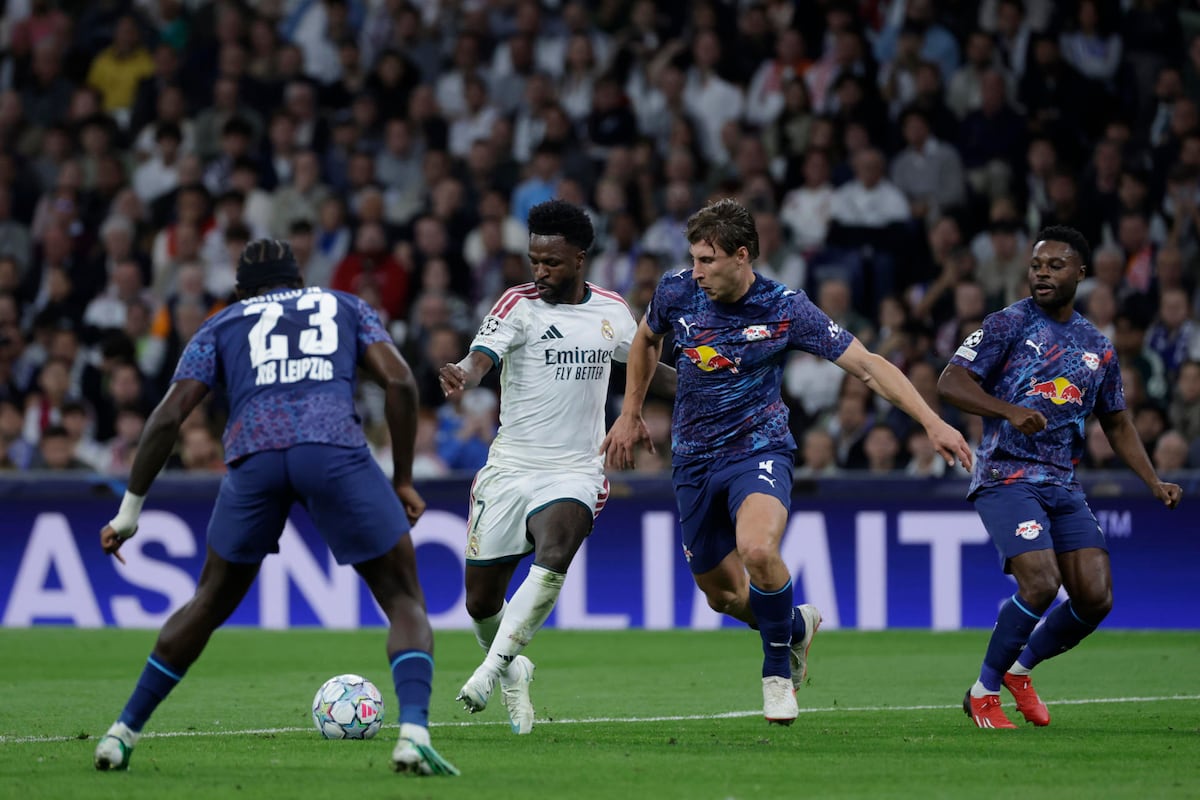 Tanda de bombazos al RB Leipzig: Real Madrid no perdonó y goleó 4-1