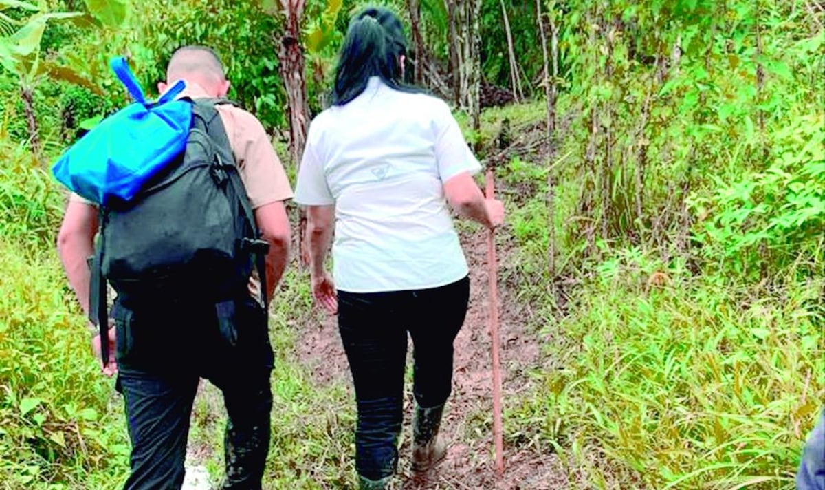 Mides visita la  comunidad de Alto Terrón. Encontraron a cerca de 300 personas sin nada que comer