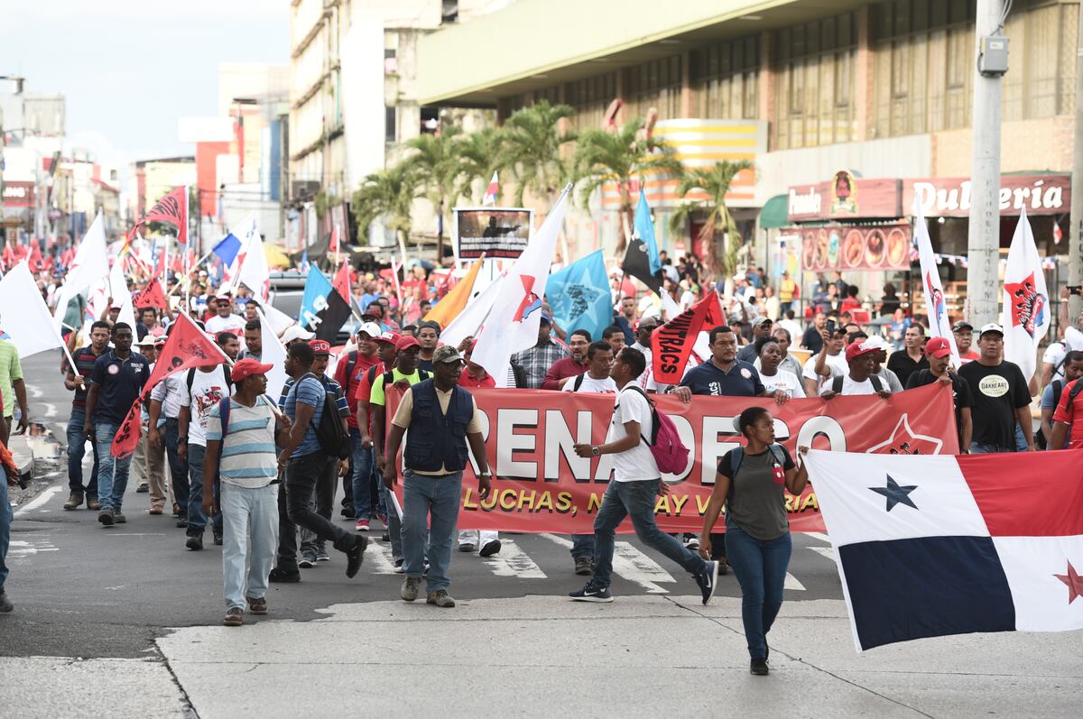 Marcha del hambre y la desesperación. Van pa’ la calle