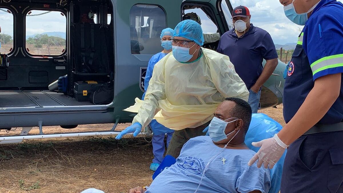 Lo último. Trasladan en helicóptero de Aguadulce a Panamá a Darío Agrazal  para recibir atención médica