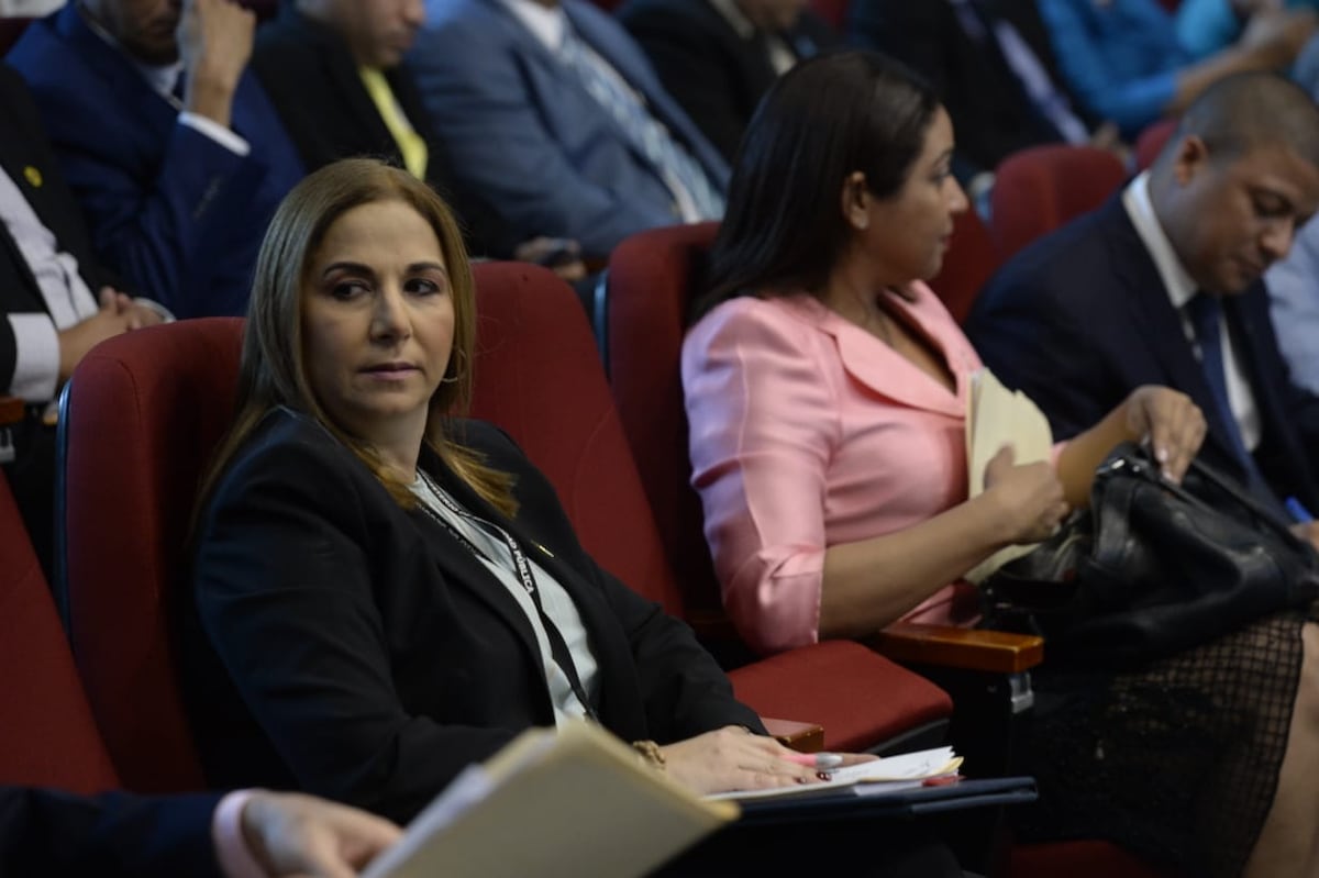 Samira Gozaine, directora de Migración, compareció ante la Asamblea Nacional