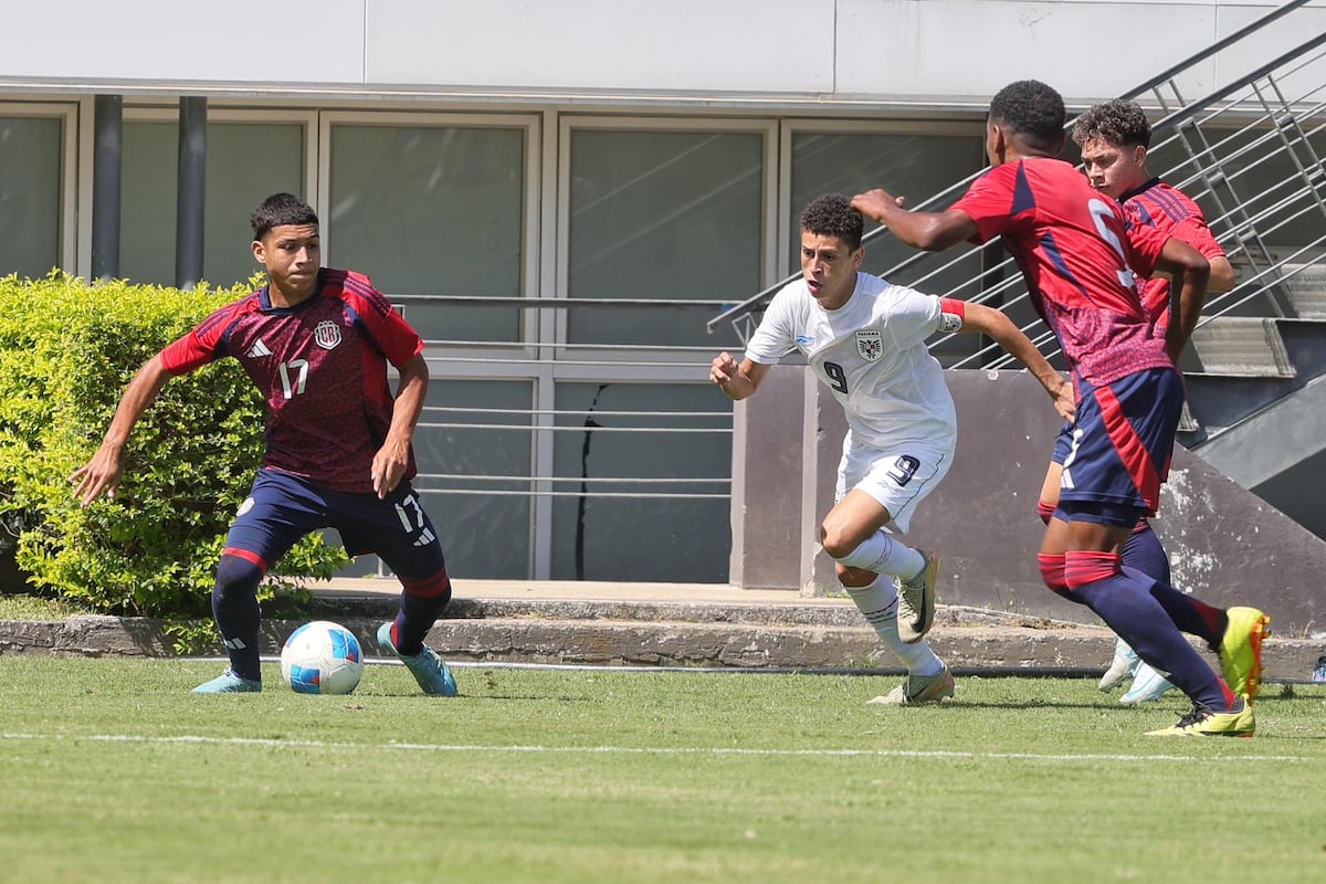 Defensa tambaleante y estrategia dudosa: La Sub-17 panameña pierde 4-2 ante Costa Rica