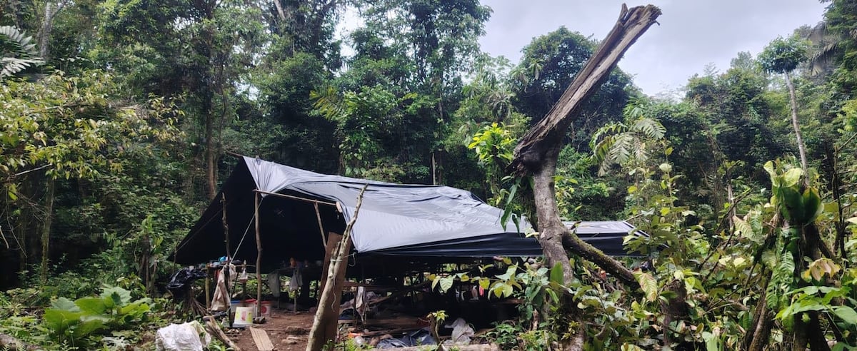 Operación ‘Escudo de Acero Fase 3′ deja cuatro aprehendidos y campamento ilegal de minería destruido