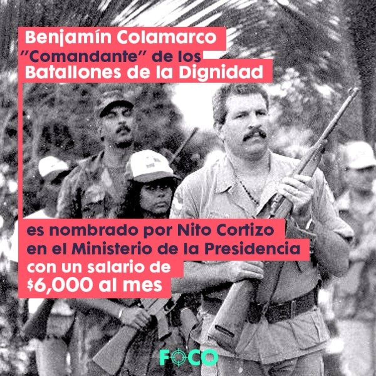 Sigue revuelo por nombramientos. Erasmo Pinilla,  Severino Mejía y Benjamín Colamarco, en la Presidencia por $5 y $6 mil