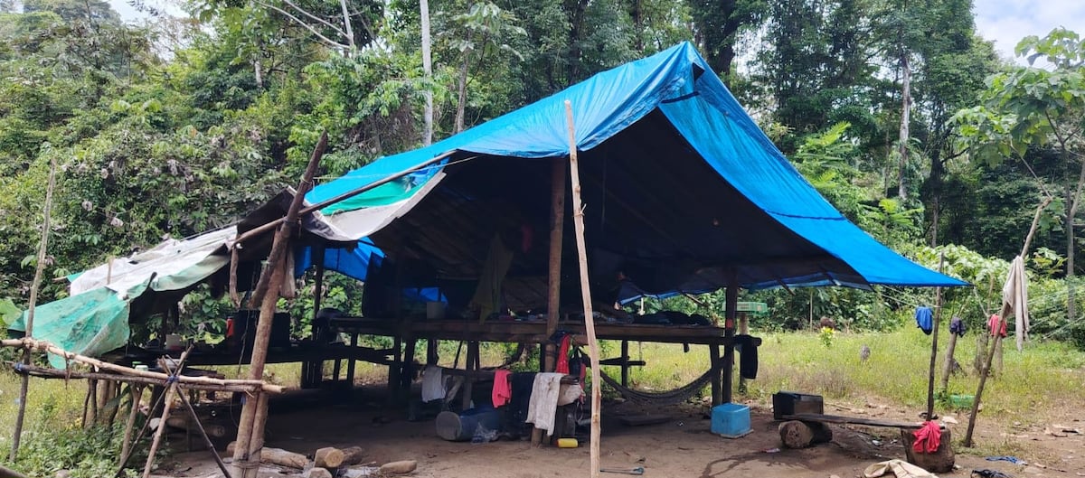 Operación ‘Escudo de Acero Fase 3′ deja cuatro aprehendidos y campamento ilegal de minería destruido