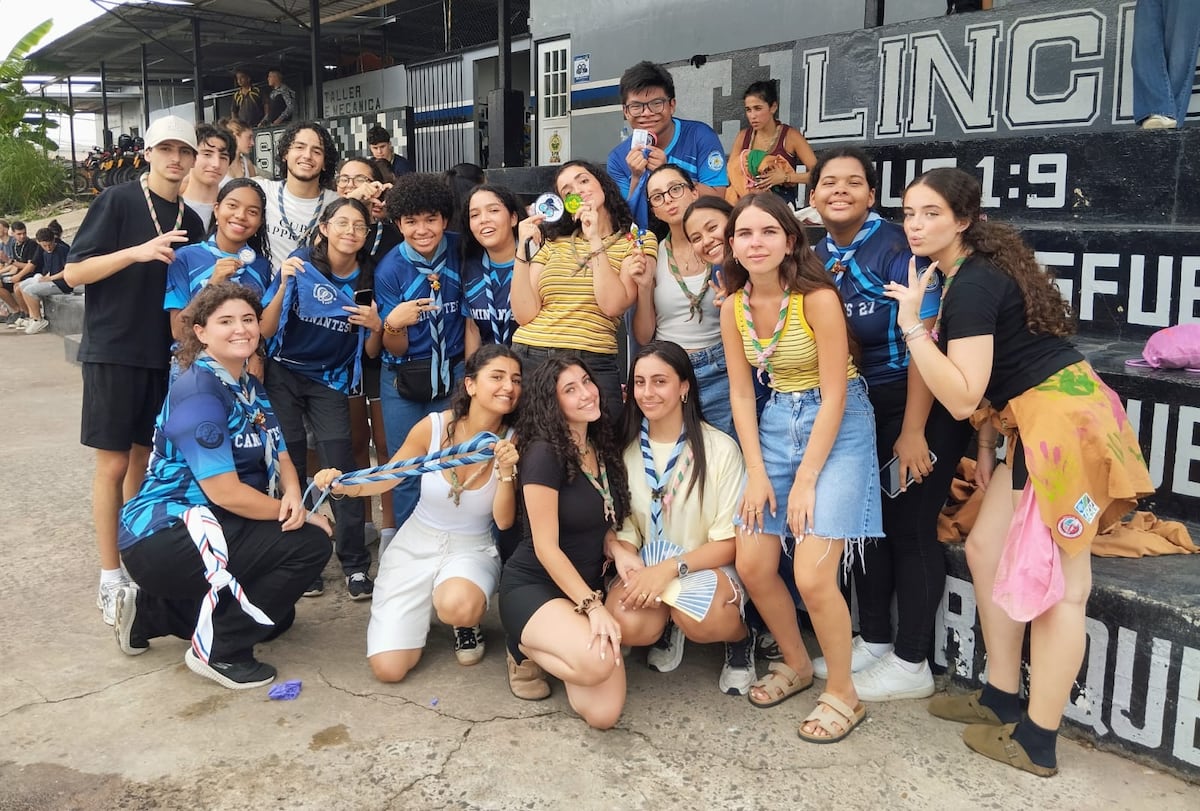 Jóvenes Guías y Scouts Judíos de Francia fortalecen lazos de amistad y servicio durante visita a Panamá