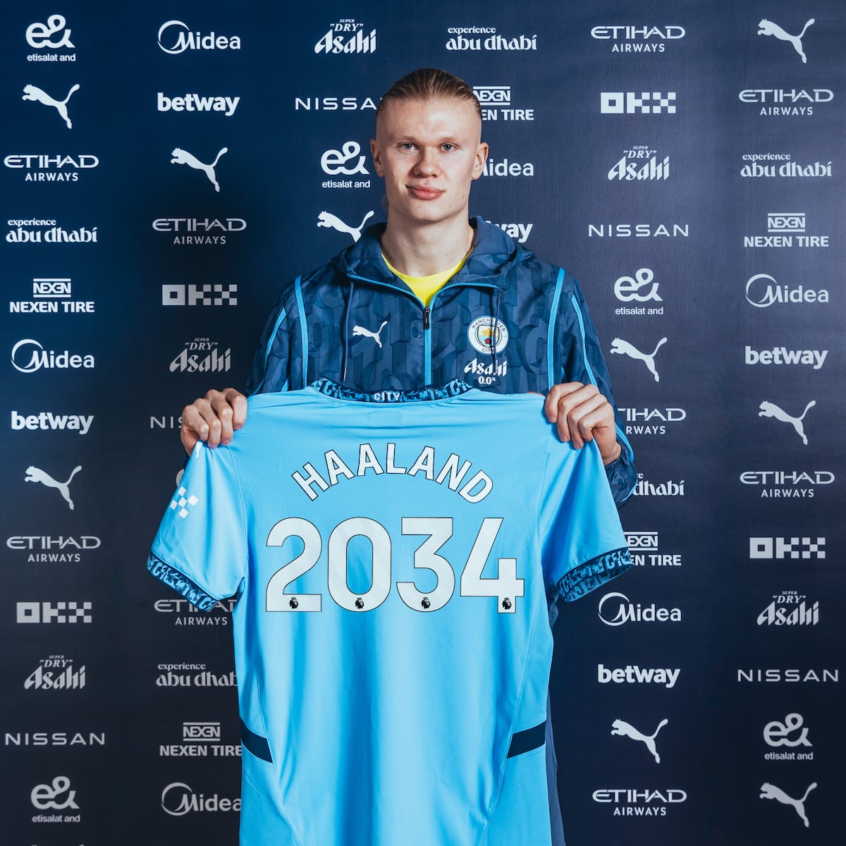 Erling Haaland renueva con el Manchester City hasta 2034: El contrato más largo en la Premier League