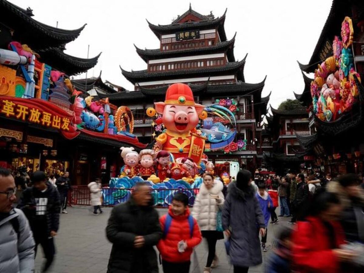 Así celebra China la llegada del Año del Cerdo