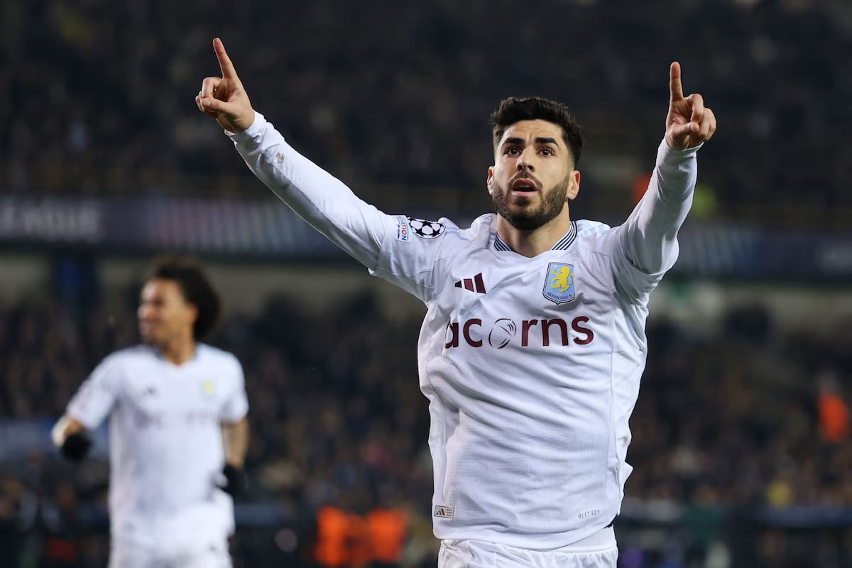 Con gol de Asensio y solidez de Dibu Martínez, Aston Villa supera al Brujas en octavos de Champions