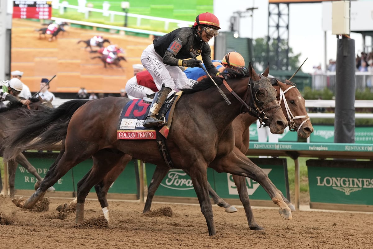Golden Tempo, sorpresa de 23‑1, y primera mujer entrenadora en ganar el Kentucky Derby