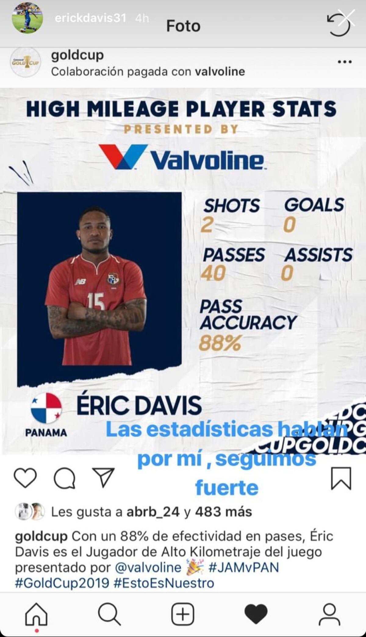 Se filtra audio de Tejada. ′Eric Davis juega en Europa, como no te puede tirar un centro de gol'