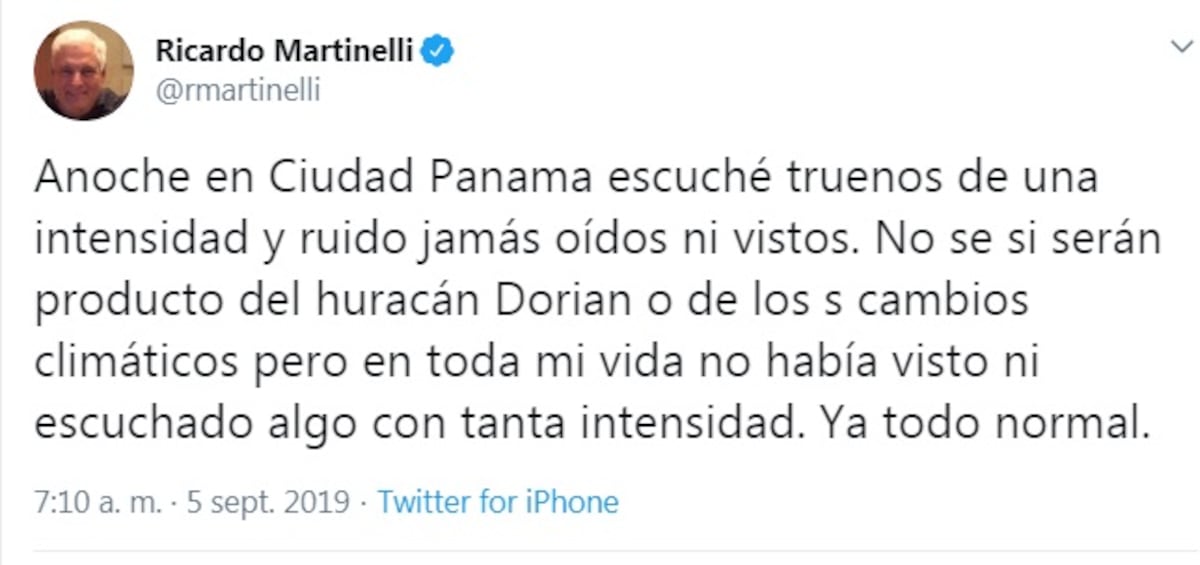 Martinelli confunde. Publica foto en Miami y enciende redes