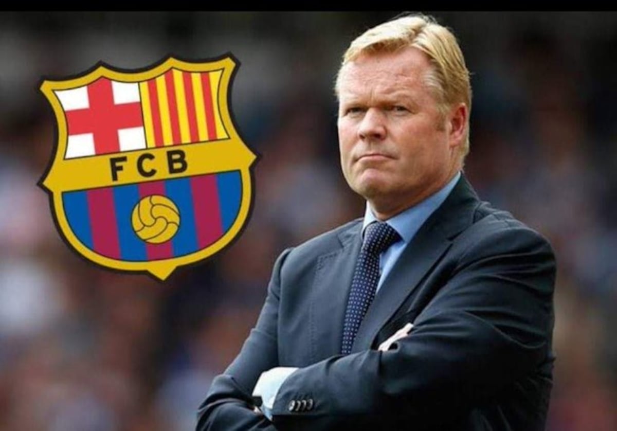 Lo último. Ronald Koeman será el nuevo DT del FC Barcelona