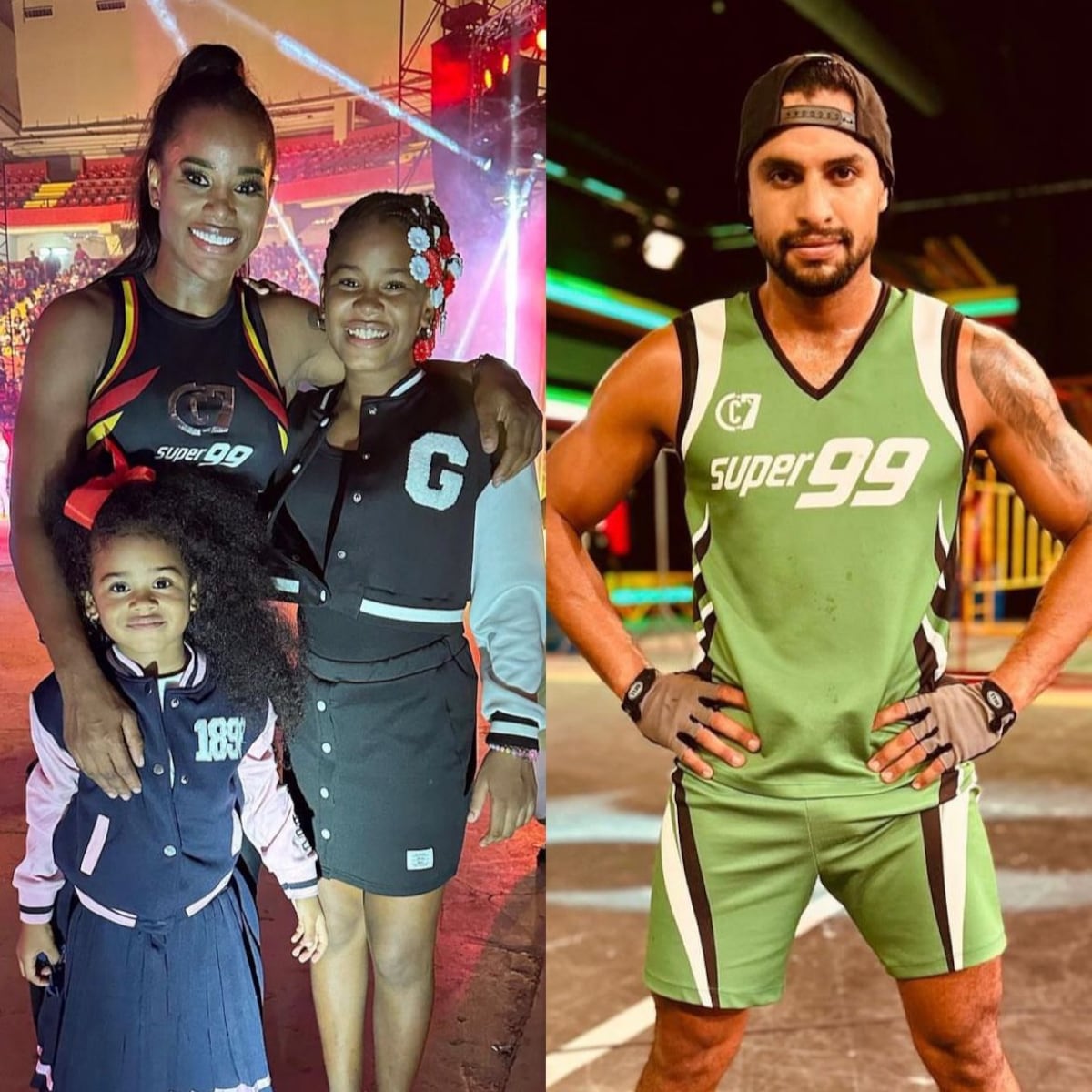 Felicidades.  El Chamo y Yoani Ben, nuevos campeones de Calle 7