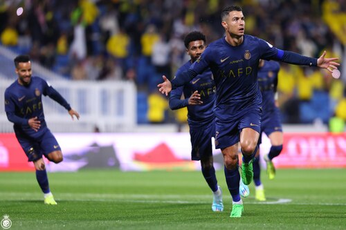 Hat-Trick de Cristiano Ronaldo en el fútbol árabe