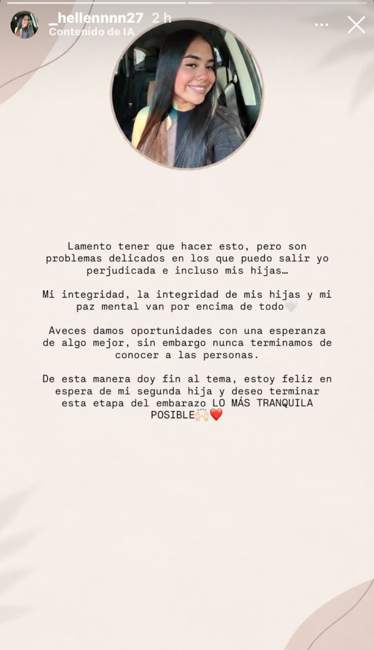 Helencita rompe el silencio: ‘Él ha pasado por encima de mis hijas’. Luis Lay, de 19 años y padre de las niñas de la influencer Hellencita está desaparecido junto a su carro