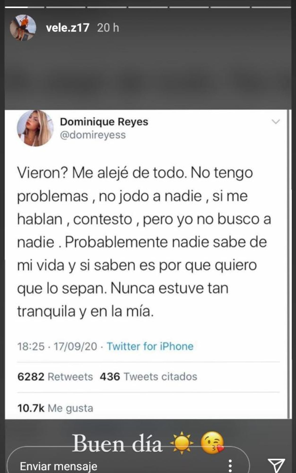 Se dio cuenta de que ‘el amor es ciego’. Tatiana Vélez y Yemil rompen su relación sentimental 