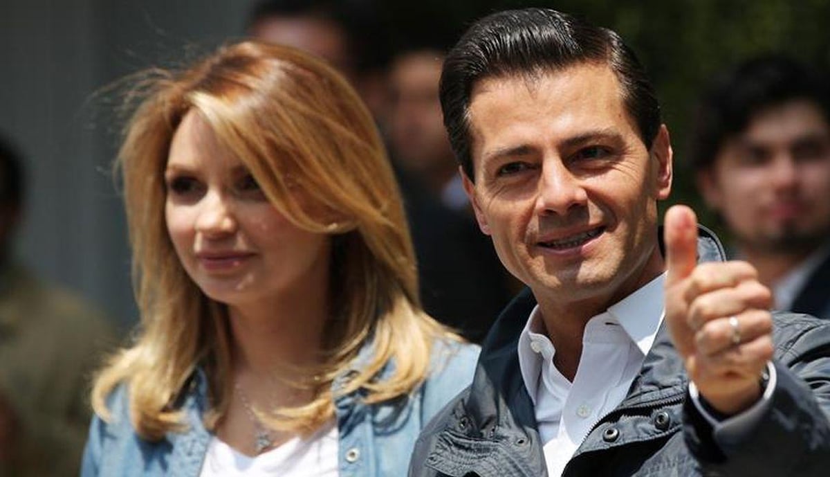 Peña Nieto le dice adiós a Angélica Rivera