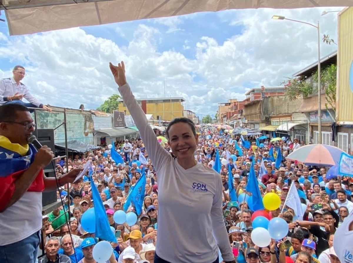 María Corina Machado convoca a una marcha el 1 de diciembre